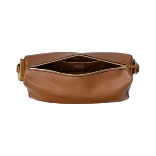Half Horsebit Large Shoulder Bag