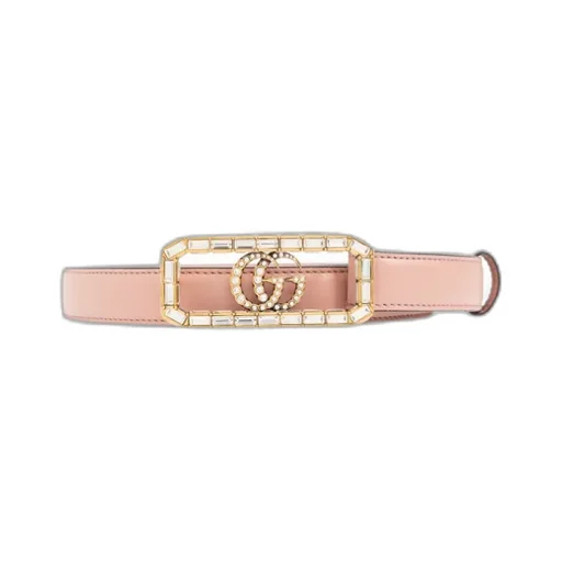 Double G Logo-Buckle Belt
