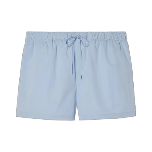 Drawstring Poplin Shorts