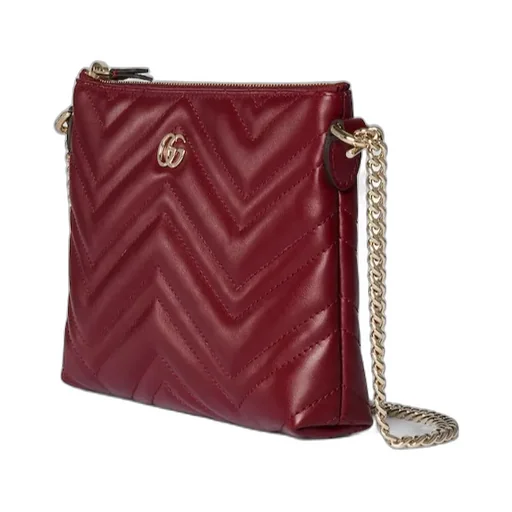Gg Marmont Pochette With Chain