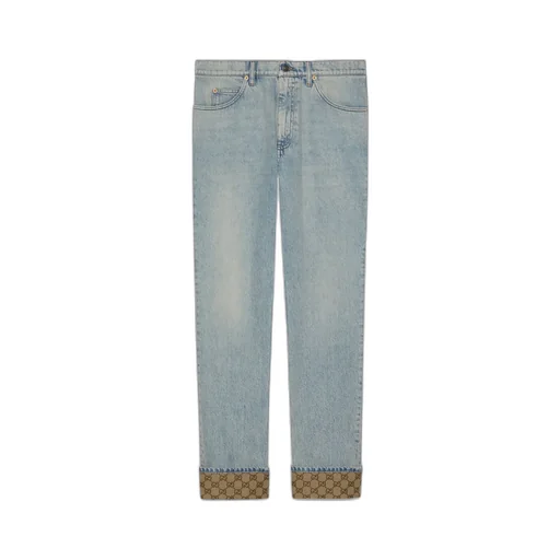 Gg Turn-Up Jeans
