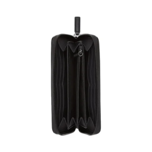 Gg Matte-Finish Leather Wallet