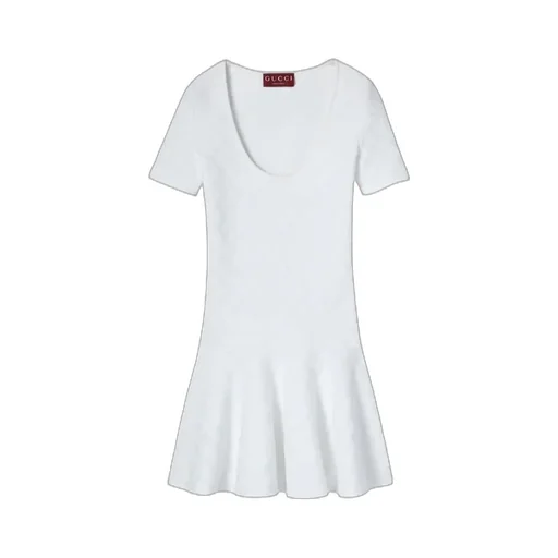 Stretch Gg Jacquard Dress