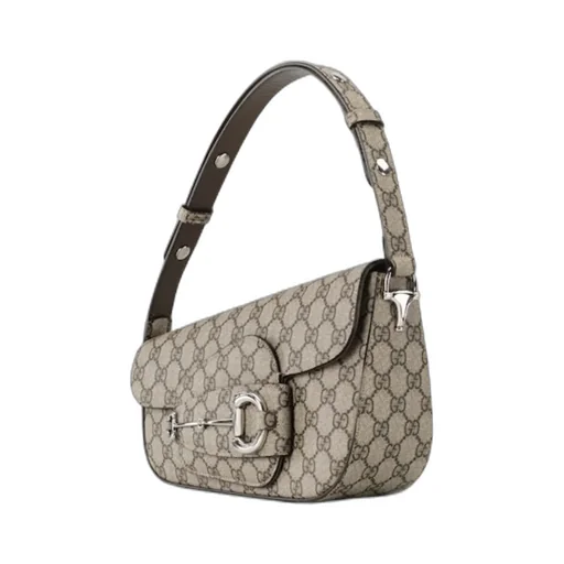 Horsebit 1955 Monogrammed Small Shoulder Bag
