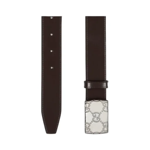 Belt With Rectangular Buckle