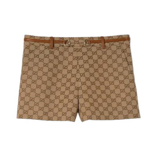 Horsebit Detail Gg Shorts