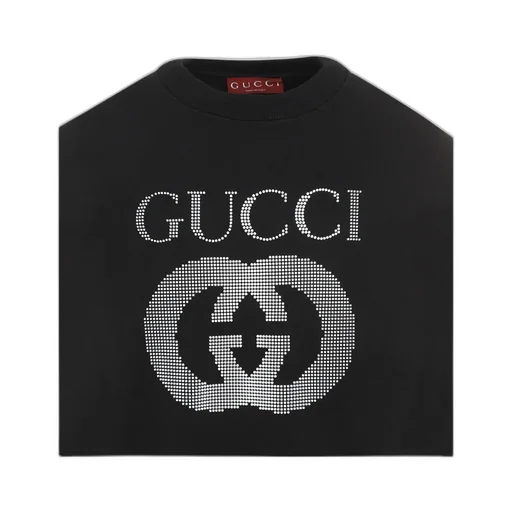 Logo Embellished Crewneck Sweater