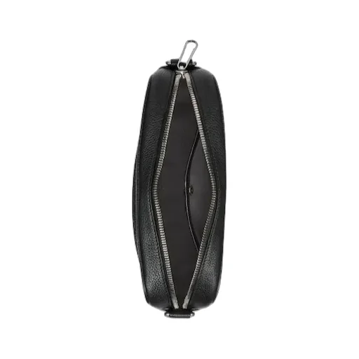 Mini Logo-Appliqué Leather Shoulder Bag