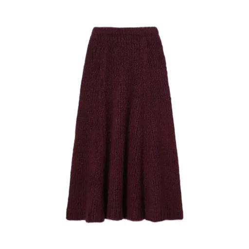 High Waist Midi Skirt