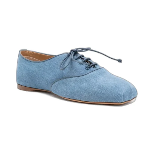 Lace-Up Flats