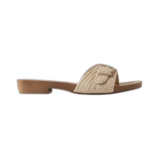 Clover Buckle Slippers