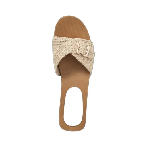 Clover Buckle Slippers