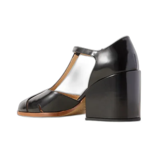 Chunky High Heel Pumps