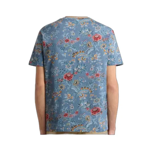 Cotton T-Shirt With Floral Print