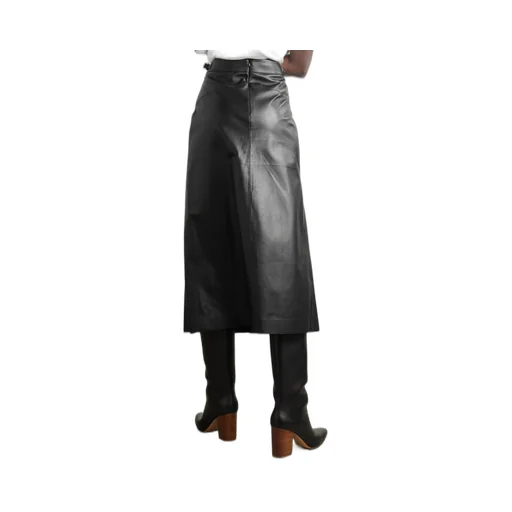 Pleated Midi Skirt