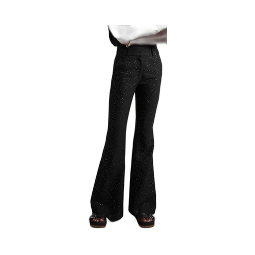 High-Waisted Casual Pants