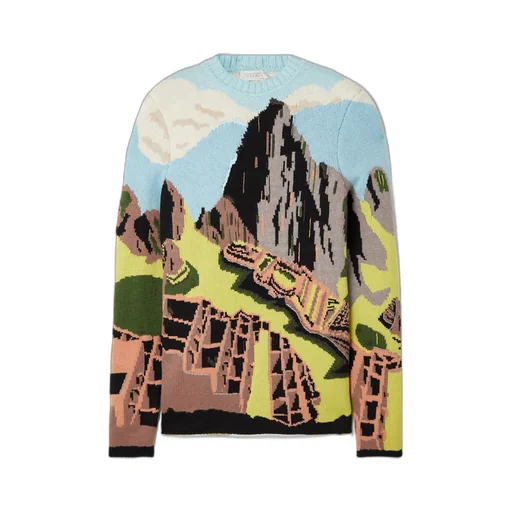 Crew Neck Long-Sleeved Knitwear