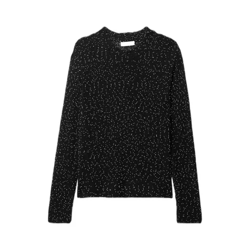 Long-Sleeved Knitted Shirt