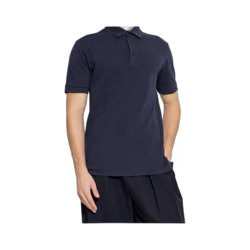 Pegaso Embroidered Short-Sleeved Polo Shirt