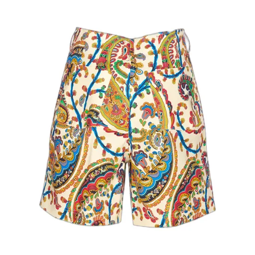 Paisley Printed Shorts