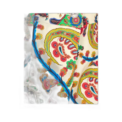 Paisley Printed Shorts