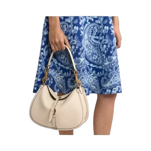 Medium Leather Pony Bag