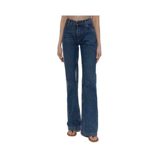 Pegaso Embroidered Flared Jeans