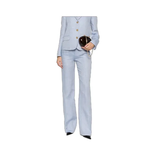 Casual Pants With Belt Loops