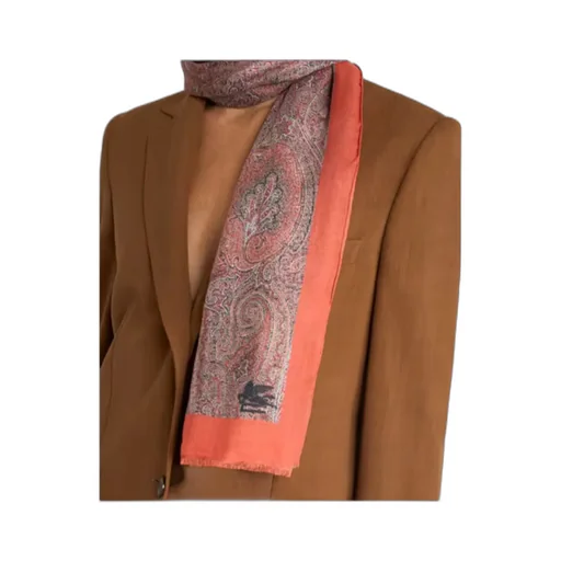 Floral Paisley Motif Scarf