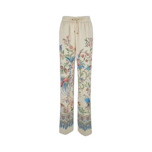 Floral Printed Drawstring Pants