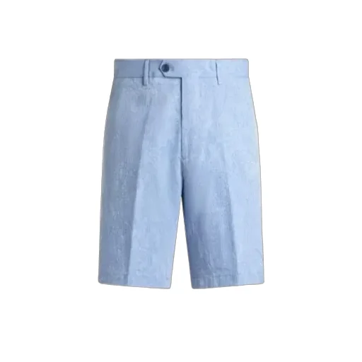 Striped Jacquard Shorts