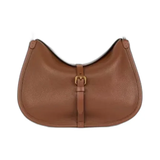 Buckle Detailed Shoulder Bag