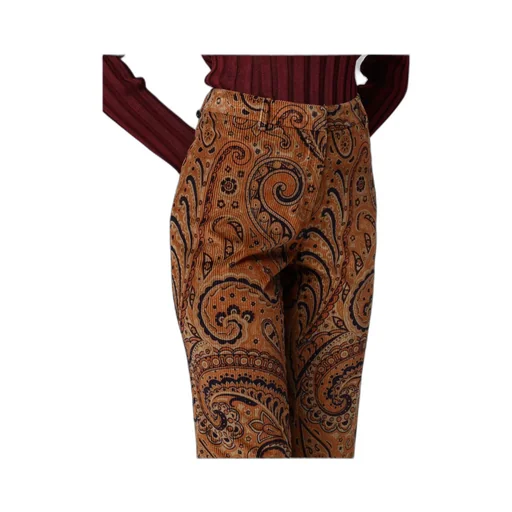 Casual Pants With Belt Loops