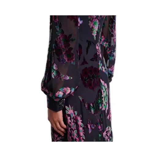 Embroidered Tulle Dress