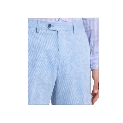 Striped Jacquard Shorts