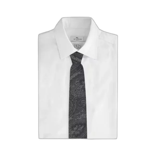 Arnica-Motif Jacquard Tie