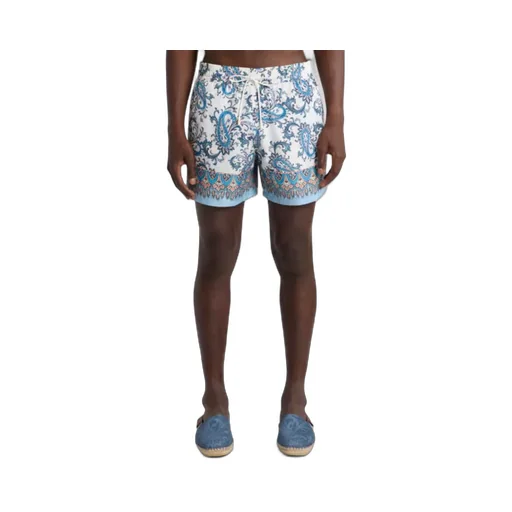 Paisley Printed Roma Swim Trunks