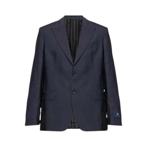 Single-Breasted Placed Motif Jacket