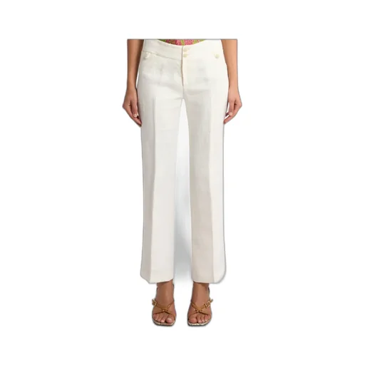 Straight-Leg Casual Pants