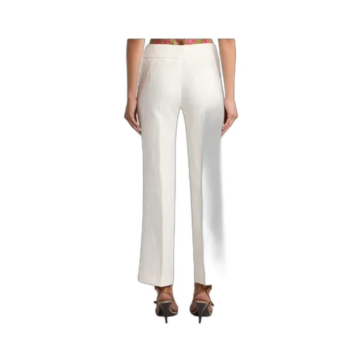 Straight-Leg Casual Pants
