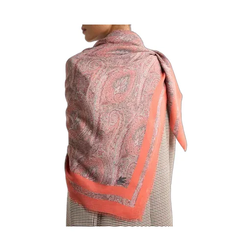 Floral Paisley Motif Shawl