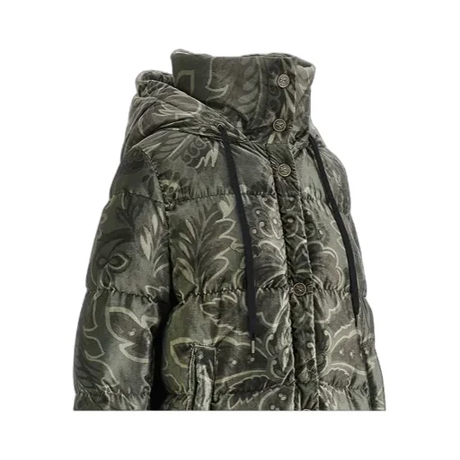 Hooded Patterned Jacket