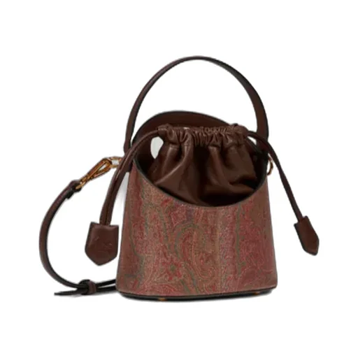 Small Paisley Saturno Bag