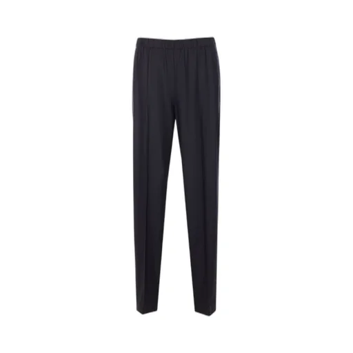 Elasticated Waistband Straight Leg Pants