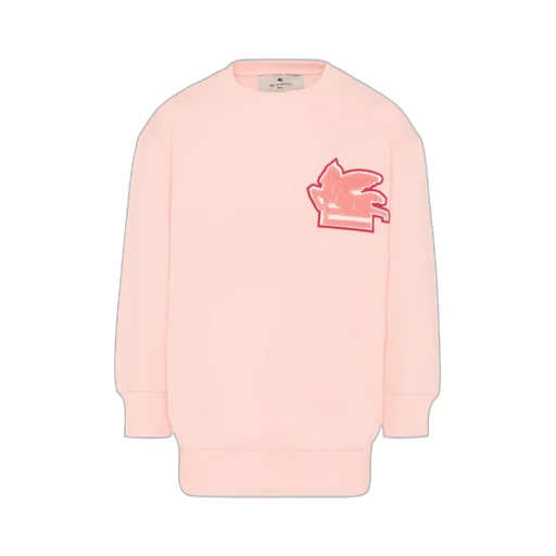 Pegaso-Appliqué Sweatshirt