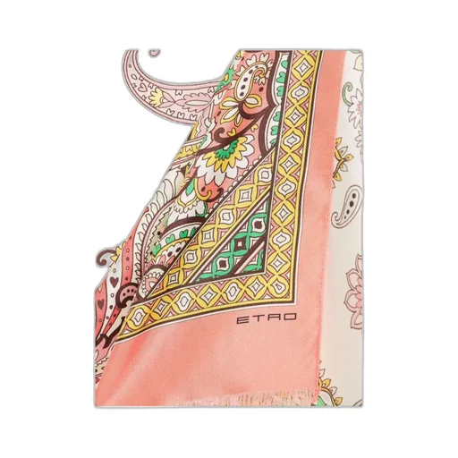 Foliage Motif Scarf