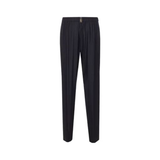 Elasticated Waistband Straight Leg Pants