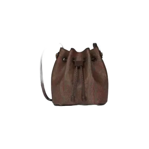 Mini Paisley Bucket Bag