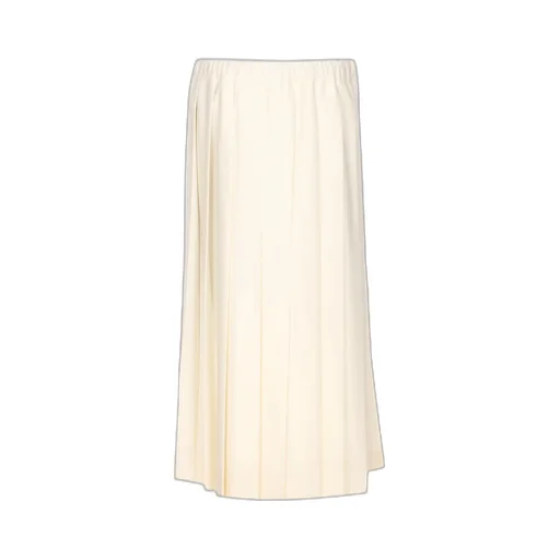 Elasticated Waistband Pleated Skirt