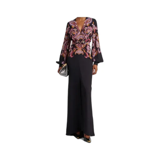 Printed Pattern Maxi Dress